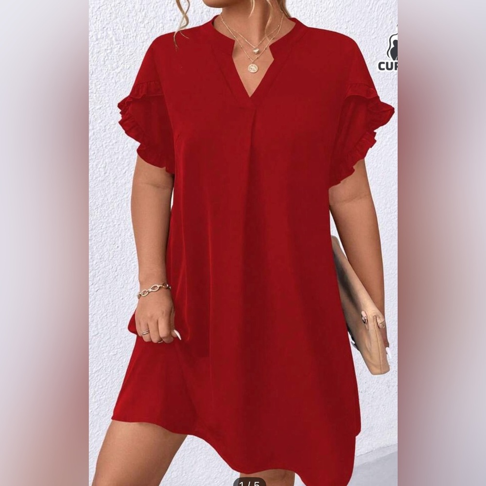 Women's Solid Color Casual Short Sleeve Dress